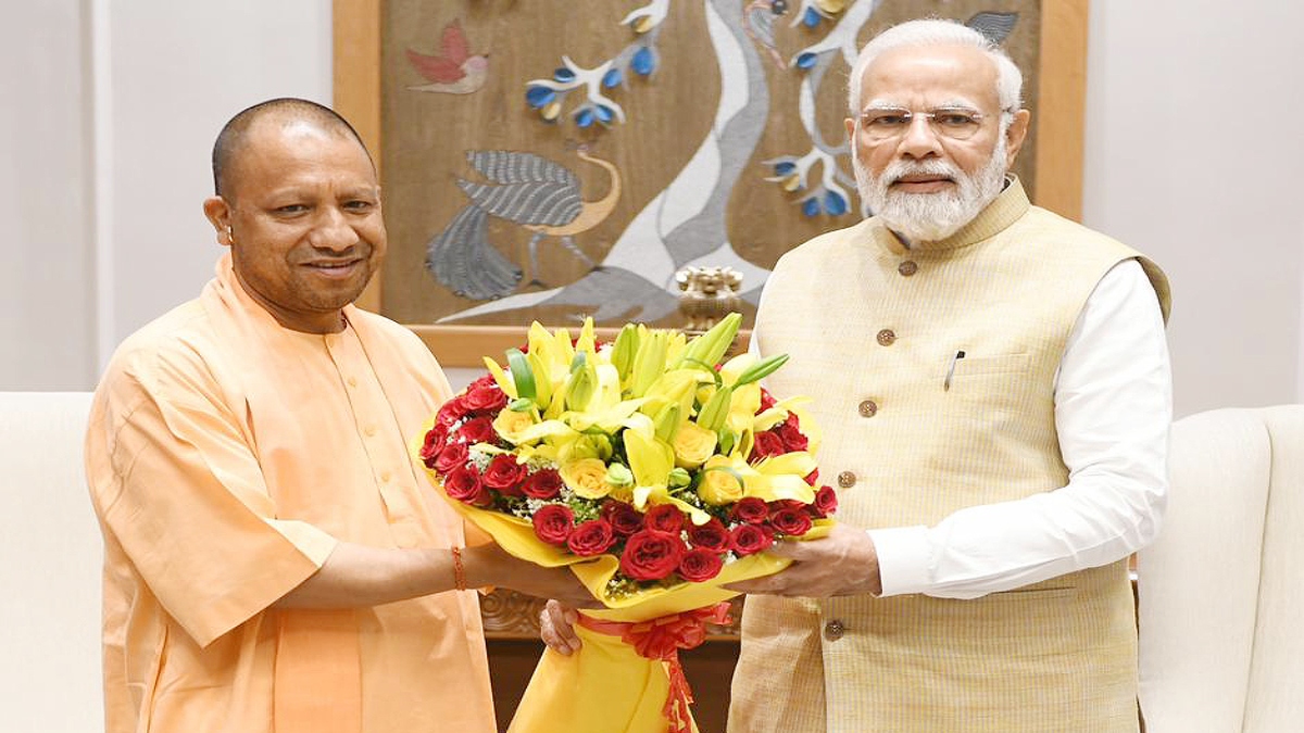 CM Yogi calls PM Modi the architect of new and developed India