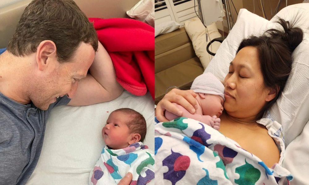 Mark Zuckerberg, wife Priscilla Chan welcome their 3rd daughter