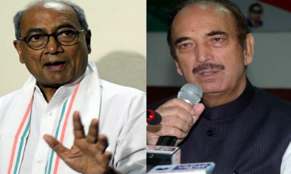 ‘Ghulam Bhaijaan… crutches of’: Azad’s praise of PM Modi draws jibe from Digvijaya Singh