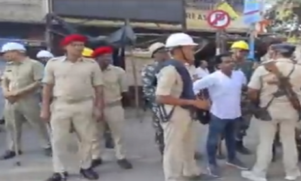 Jharkhand: Tension prevails in Sahibganj over vandalisation of Hanuman Temple by miscreants