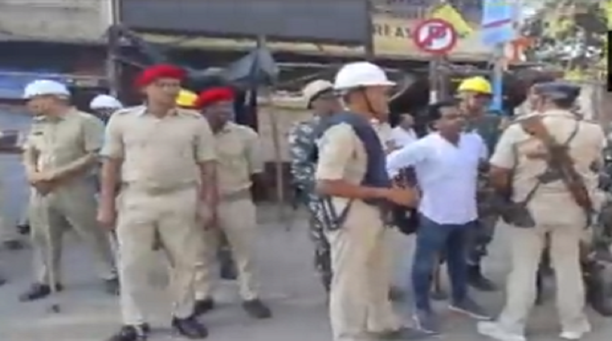Jharkhand: Tension prevails in Sahibganj over vandalisation of Hanuman Temple by miscreants