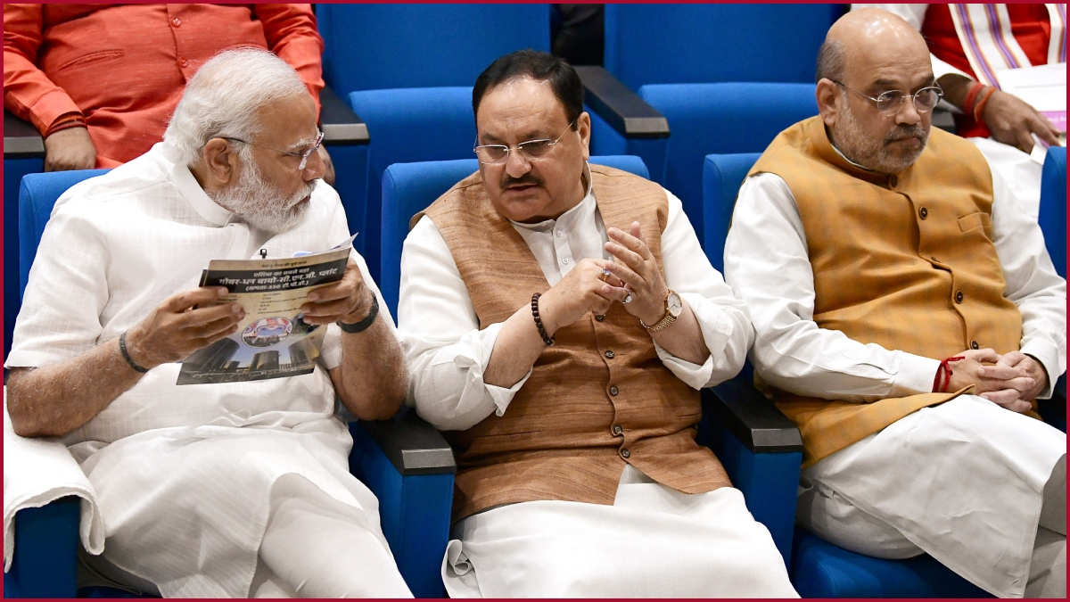 Amit Shah, JP Nadda meet PM Modi in Parliament: Sources