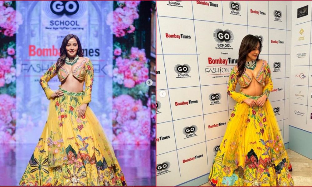 Neha Sharma faces troll as she dons deep-neck blouse, netizens compare her to Uorfi Javed