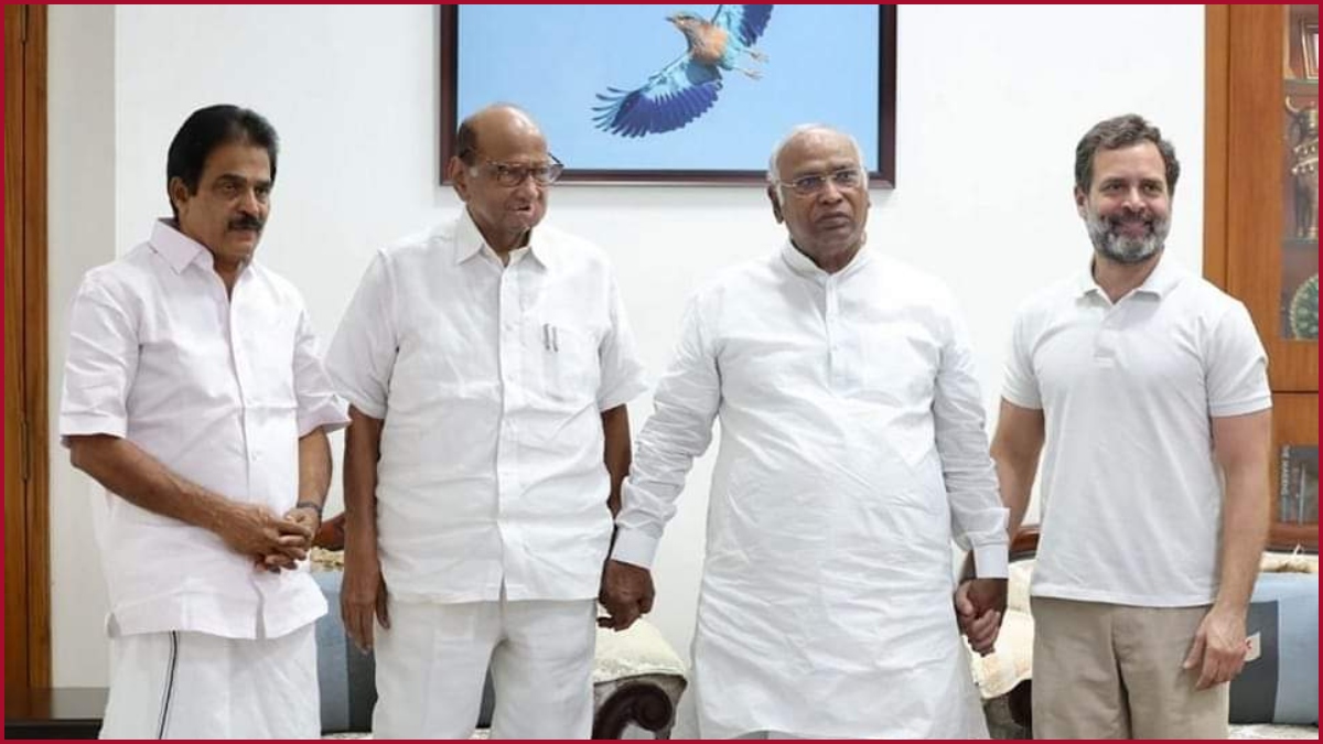 Pawar meets Kharge, Rahul Gandhi; leaders say beginning of process to unite opposition parties
