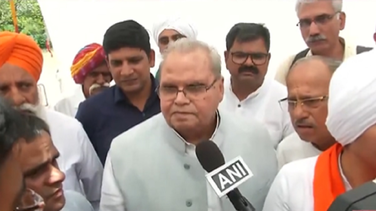 Satya Pal Malik’s program stopped by Delhi Police, some Khap leaders ‘detained’