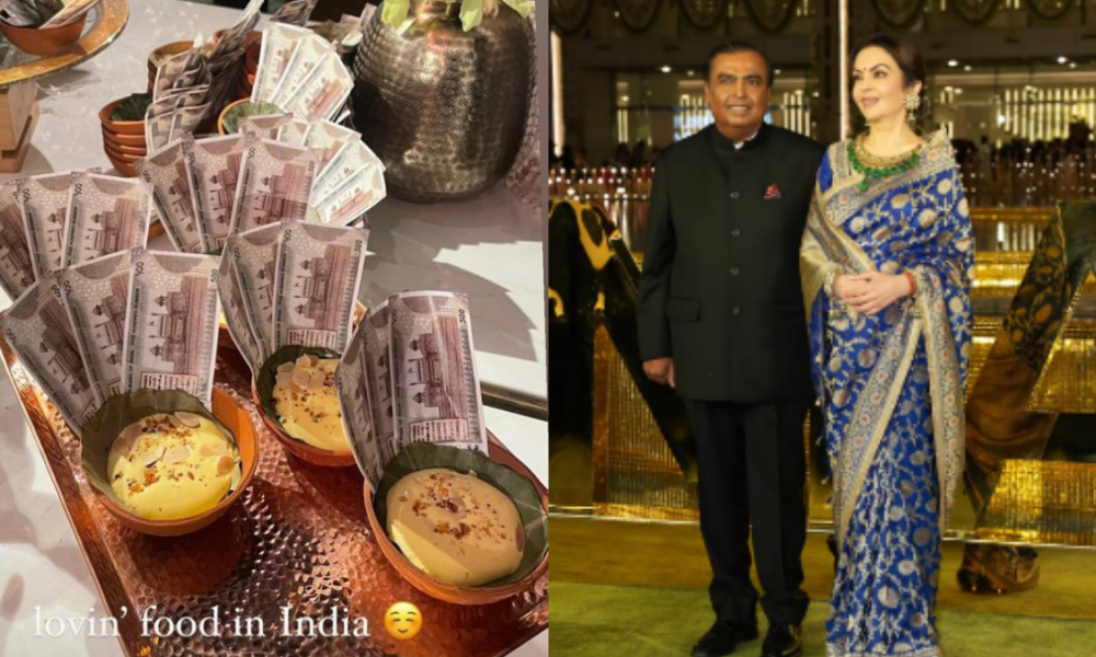 Fact Check: Rs 500 notes used as tissue paper in Ambani’s NMACC party?