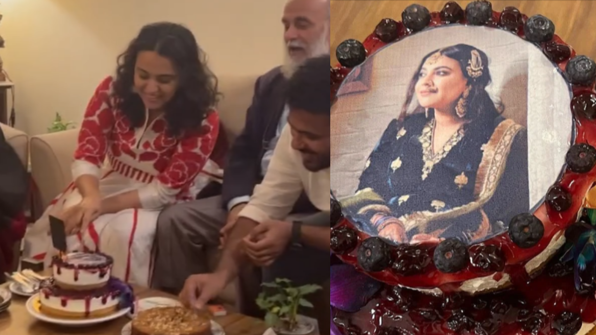 See Pics: Swara Bhaskar’s birthday celebration with Husband Fahad Ahmed