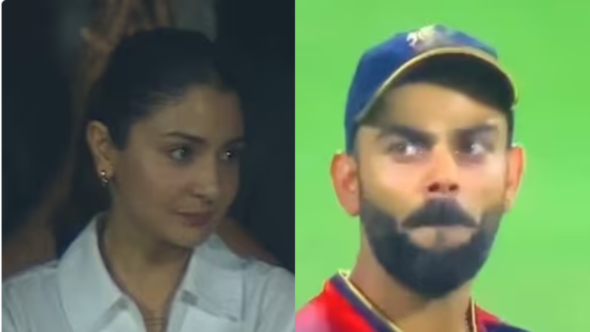 Viral Video: Watch Anushka Sharma’s joy turning into despair as RCB loses to LSG at Chinnaswamy stadium