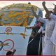 Vande Bharat Express train at Kochuveli