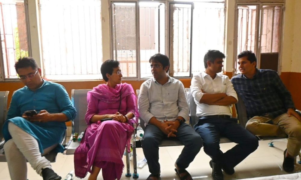 “This displays Centre’s fear…” AAP leader Atishi after being detained by Delhi Police