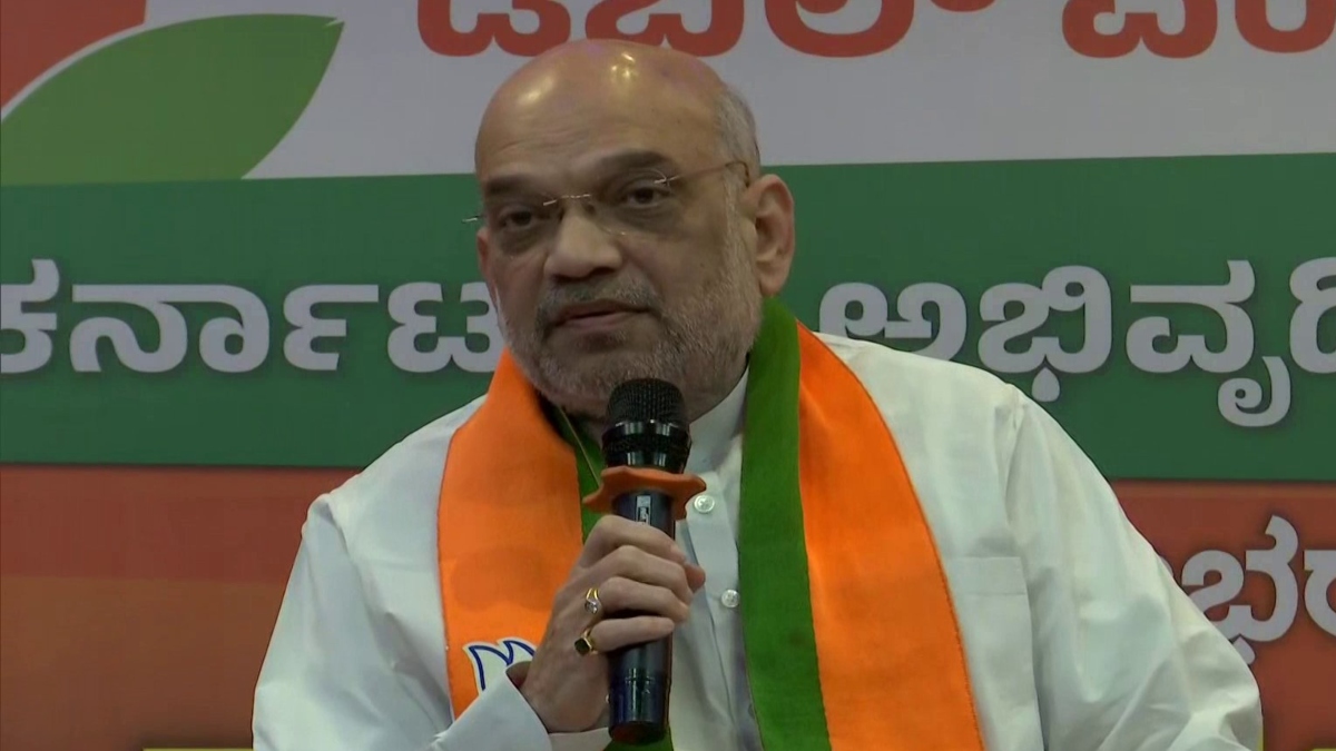 “Go to court, if have evidence”: Amit Shah rubbishes Congress’ ’40 pc commission’ allegation in Karnataka
