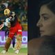 anushka reacts on virat's wicket