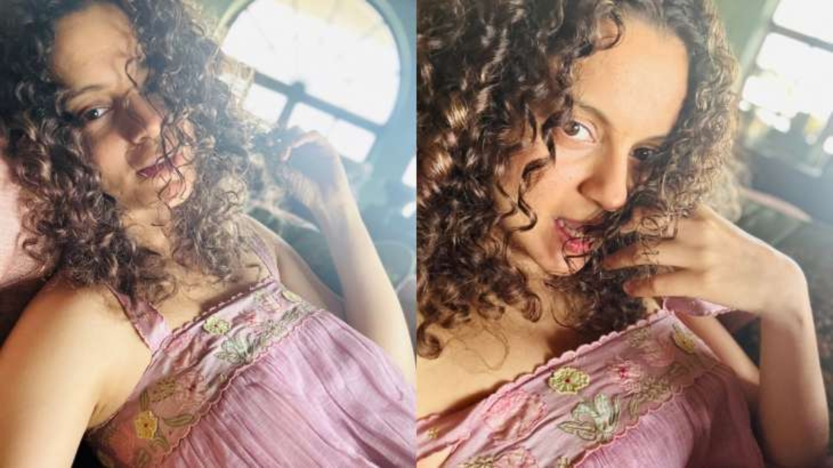 Kangana shares sunkissed selfies with romantic caption, leaves fans guessing about her “Unrevealed Man”