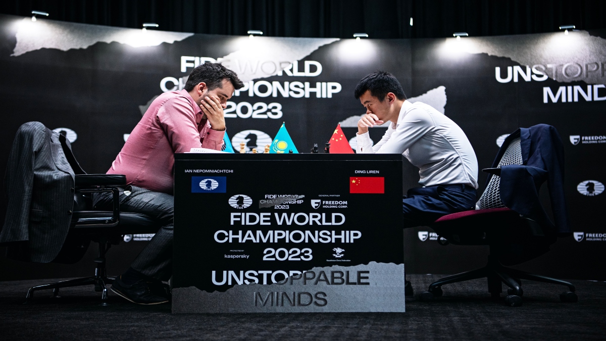 FIDE World Chess Championship: Ding escapes as game 9 ends in long-fought draw