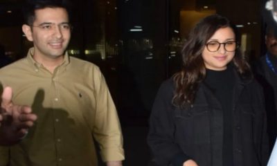 parineeti and raghav at mumbai airport