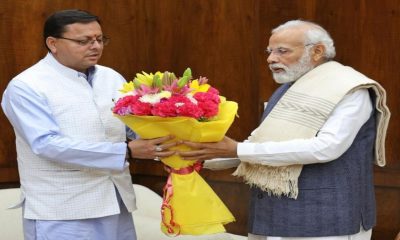 pm modi and cm dhami