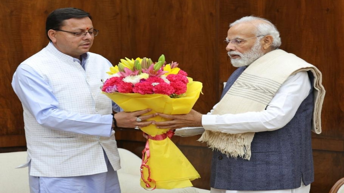 Uttarakhand CM Dhami pays courtesy call to PM Modi, discusses developmental issues in state