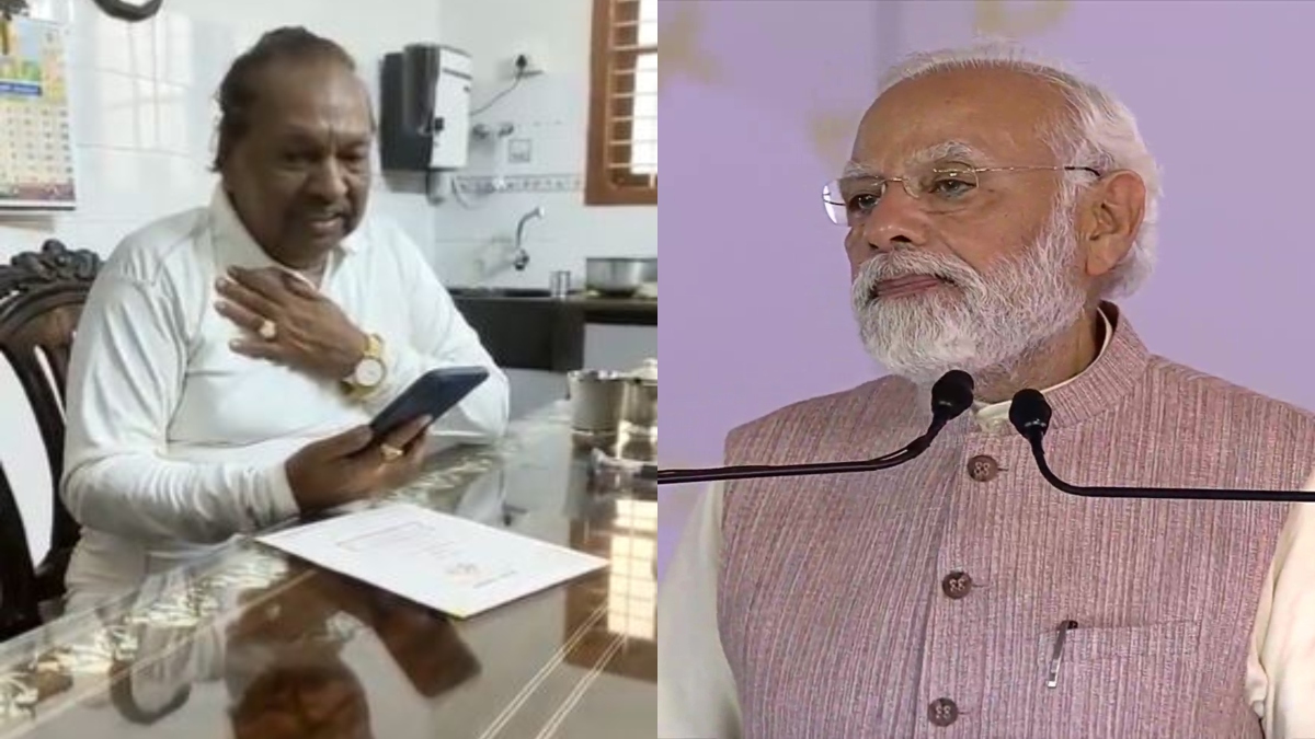 KS Eshwarappa receives video call from PM Modi after being denied ticket for Karnataka polls (VIDEO)