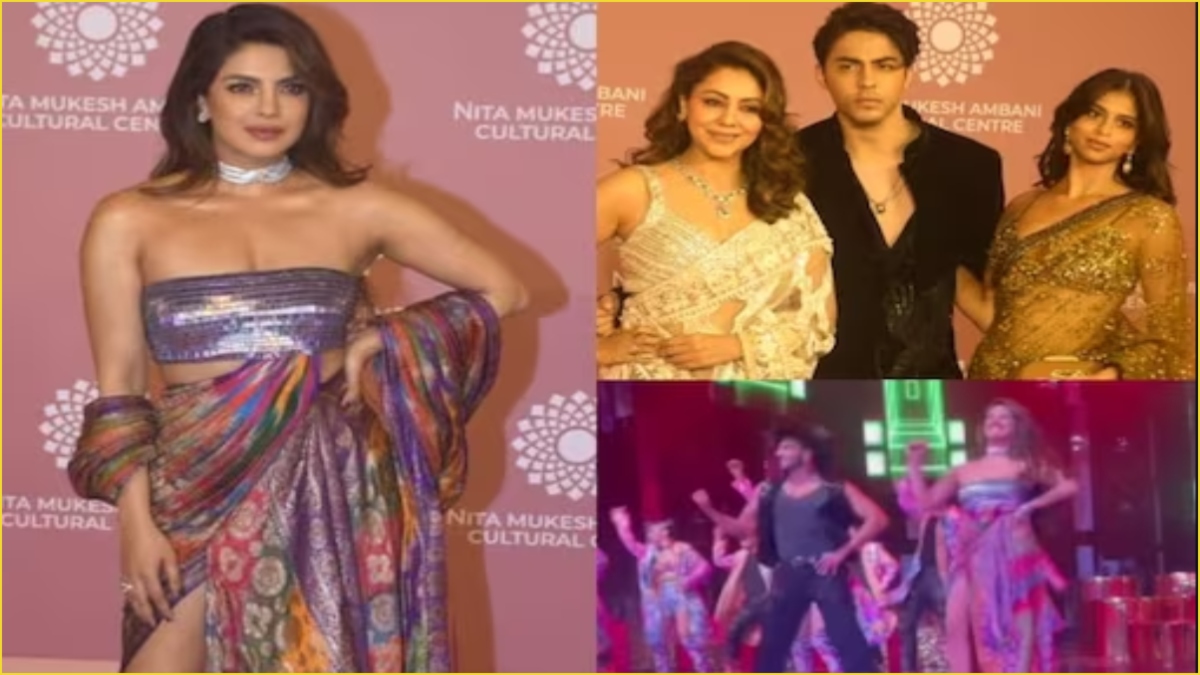 SRK’s wife Gauri Khan seen enjoying Priyanka Chopra’s dance on ‘Gallan Goodiyaan’ at NMACC (VIDEO)