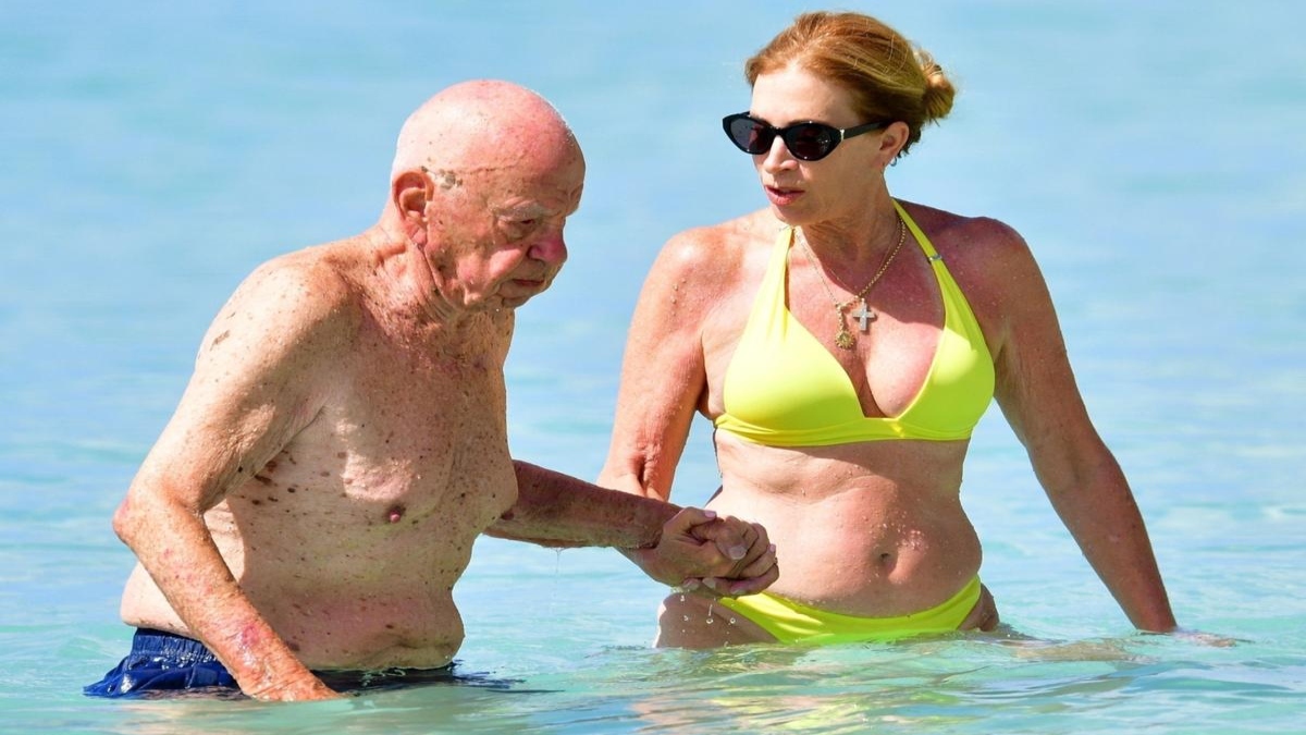 rupert and ann lesley on beach 