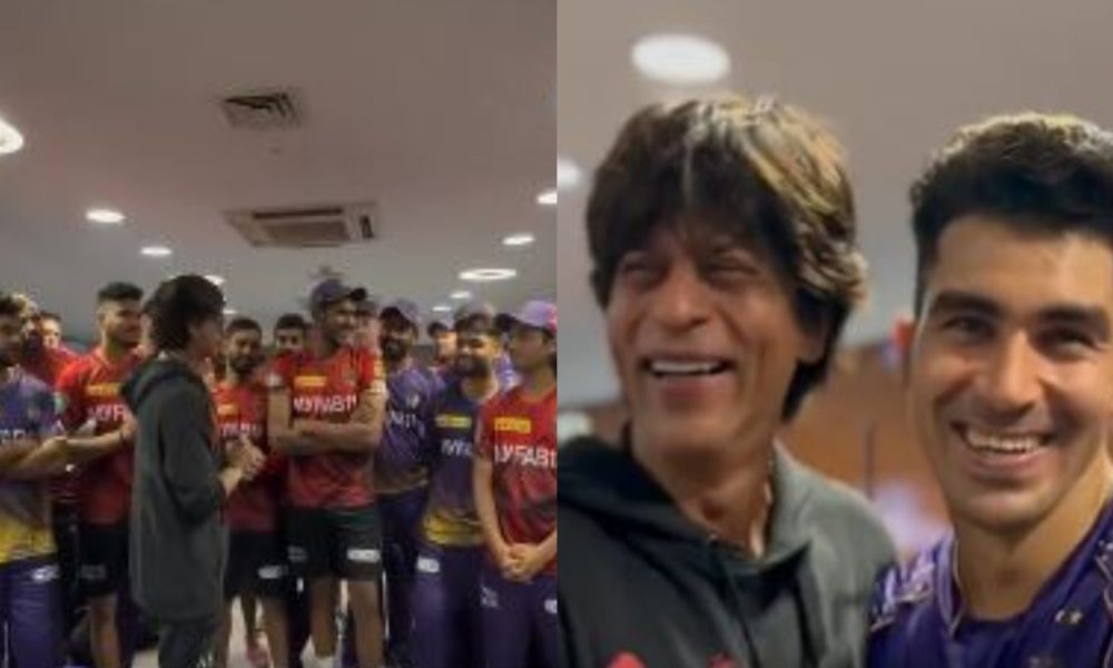 IPL 2023: Shah Rukh Khan speaks Farsi to Rahmanullah Gurbaz, calls Rinku Singh ‘mera baccha’ (VIRAL VIDEO)