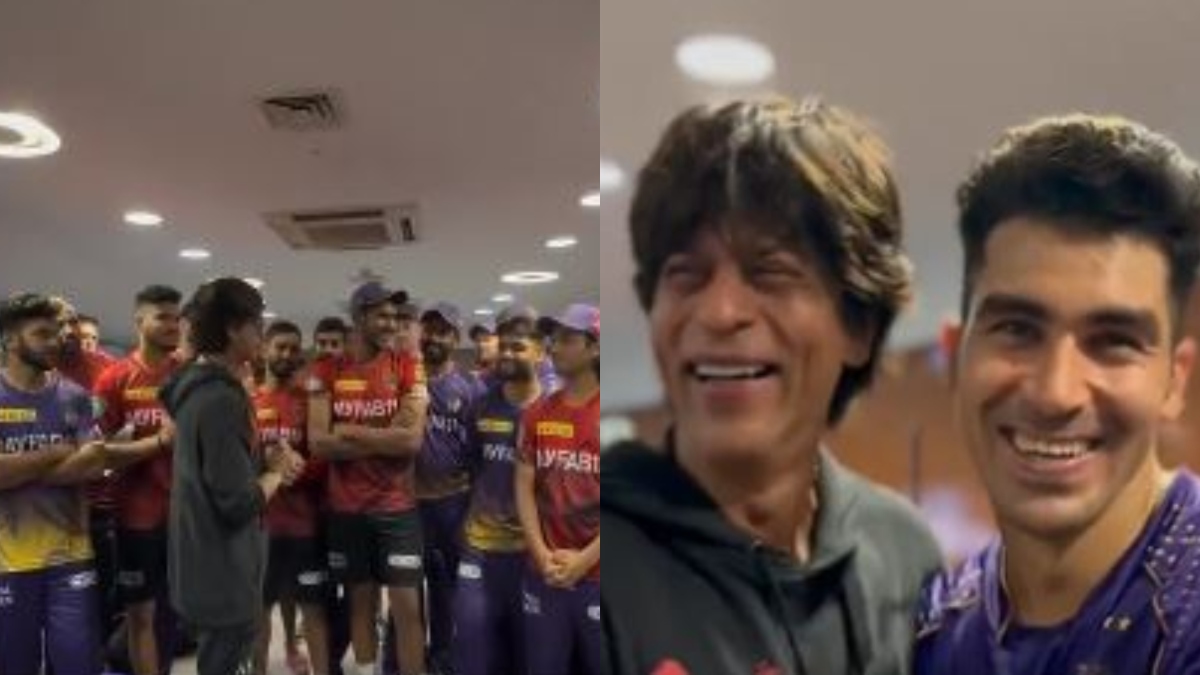 IPL 2023: Shah Rukh Khan speaks Farsi to Rahmanullah Gurbaz, calls Rinku Singh ‘mera baccha’ (VIRAL VIDEO)