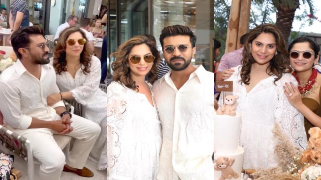 upasana and ram charan baby shower