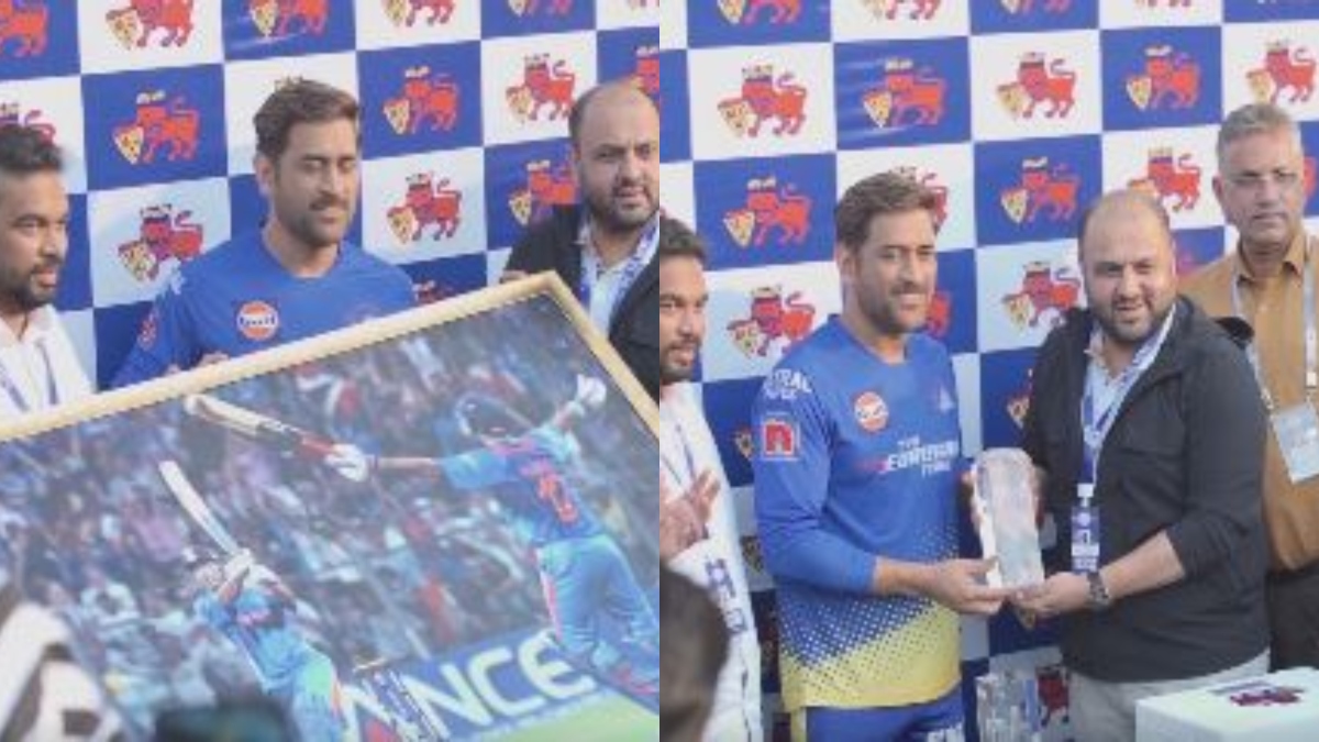 MS Dhoni inaugurates 2011 World Cup victory memorial at Wankhede (WATCH)
