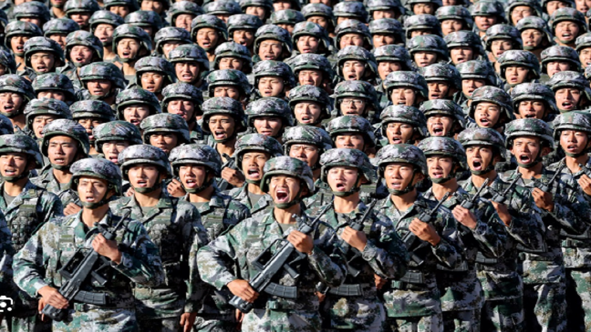 China - PLA troops