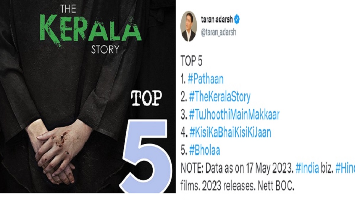 ‘The Kerala Story’ becomes 2nd biggest Hindi film of 2023, after SRK’s Pathaan