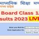 MP Board Class 12th results