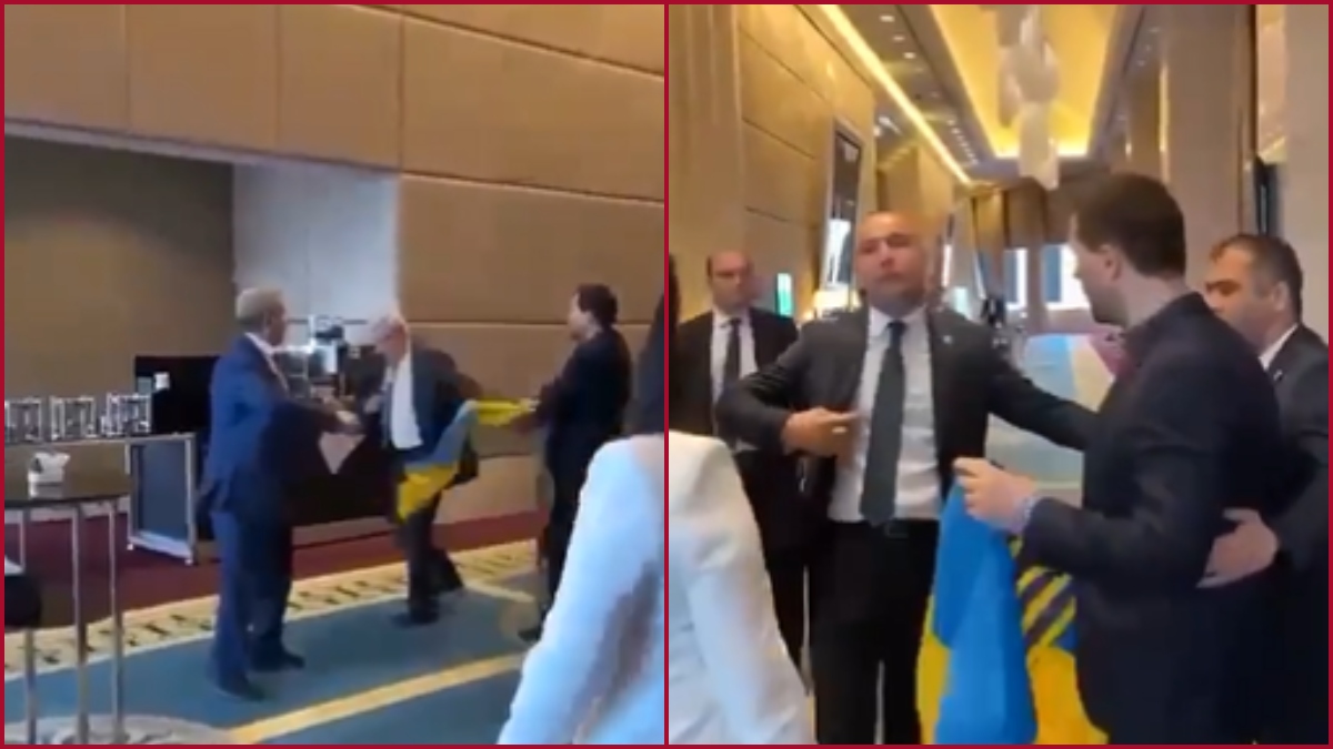 On Camera: Ukraine MP seen punching Russian Representative at Turkey summit, Here’s why
