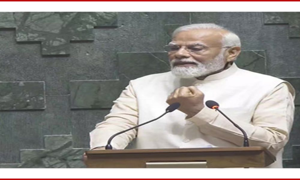 New Parliament building reflects aspirations of 1.4 billion people; when India surges ahead, world also moves forward: PM Modi