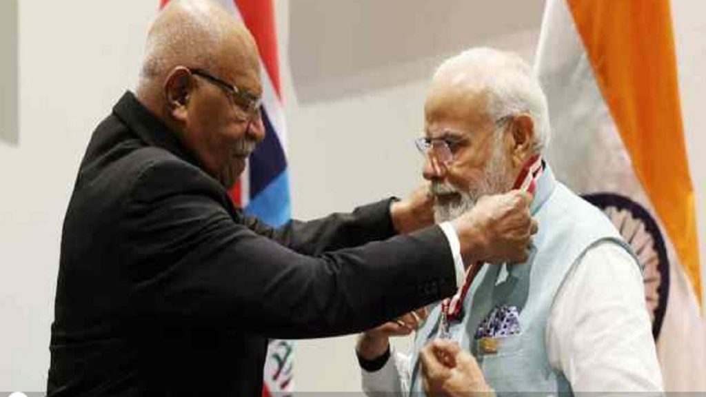 PM Modi honoured