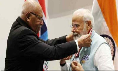 PM Modi honoured