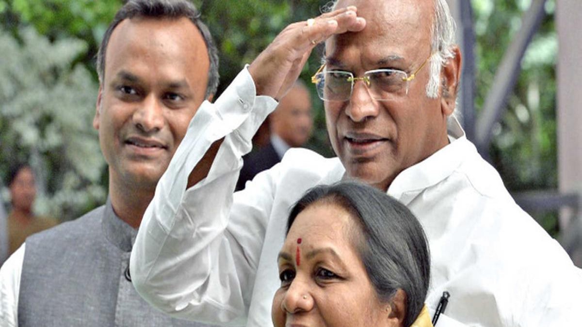 Now, Mallikarjun Kharge’s son insults PM Modi; calls him ‘nalayak beta’; BJP hits back