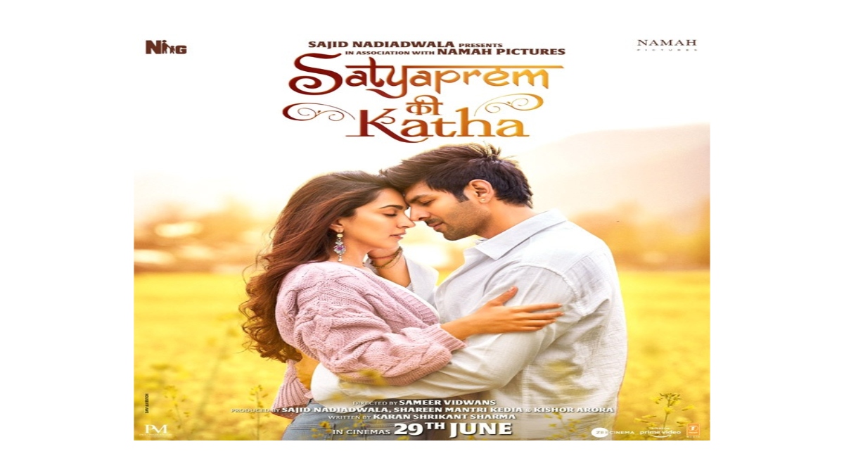 Satyaprem Ki Katha: Makers release first poster featuring Kiara Advani and Kartik Aryan, check here