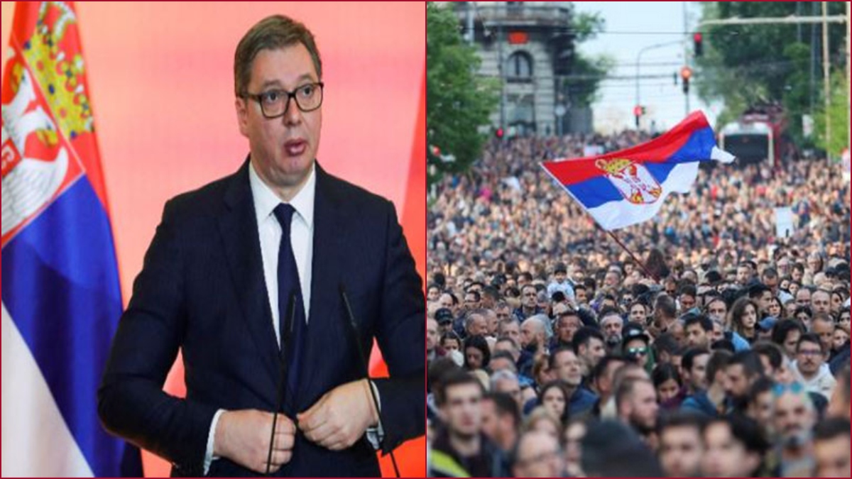 Serbian President Vucic steps down amid anti-govt protests