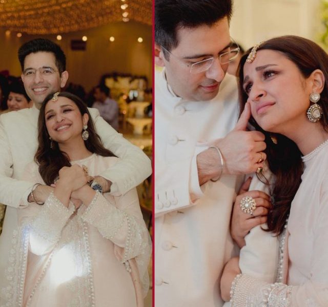Unseen Pictures of Parineeti Chopra and Raghav Chadha’s Engagement