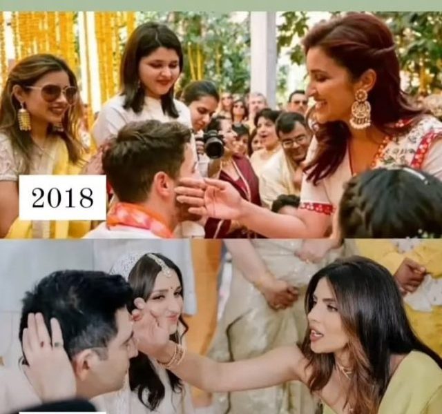 Parineeti compares her engagement with  Priyanka Chopra’s wedding pictures