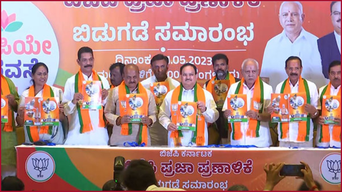 From free cylinders to BPL families, UCC, to affordable food scheme: Key promises in BJP’s 16-point Karnataka manifesto