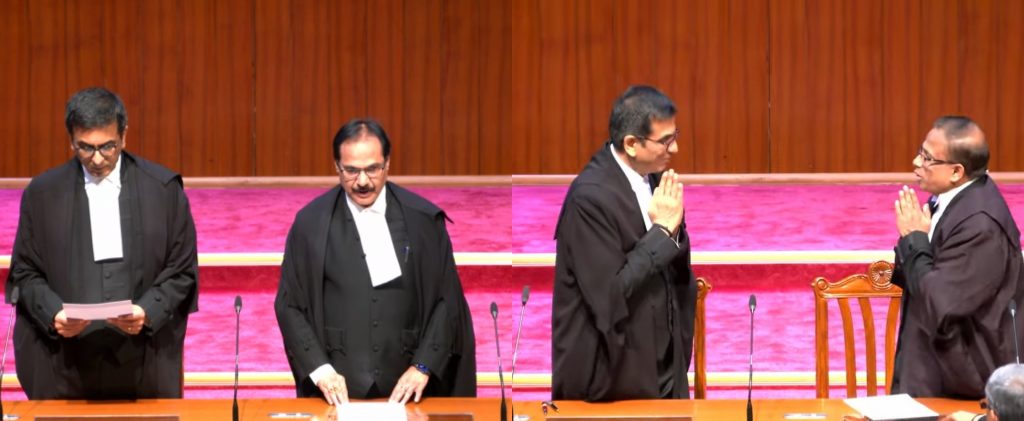 justices mishra and viswanathan take oath