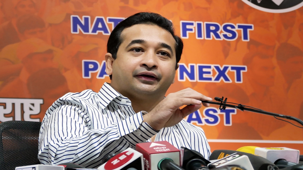 ‘Sanjay Raut a “snake”, will ditch Uddhav, join NCP’: BJP’s Nitesh Rane