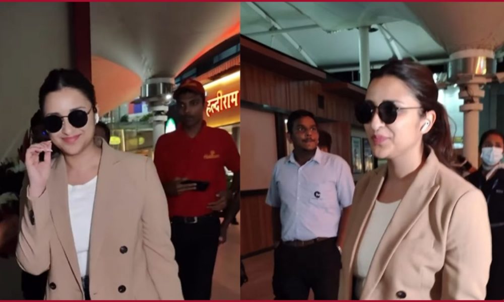 Parineeti Chopra returns to Mumbai after engagement with Raghav Chadha, paps ask “Shaadi Kab Hai?” (VIDEO)