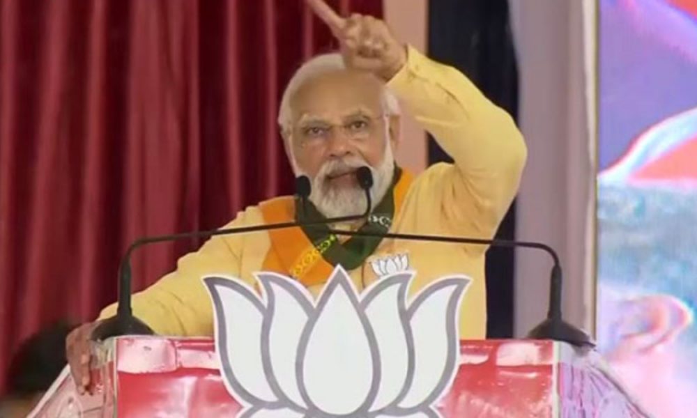 “Congress party’s lies have been lost in the BJP wave”: PM Modi in Karnataka