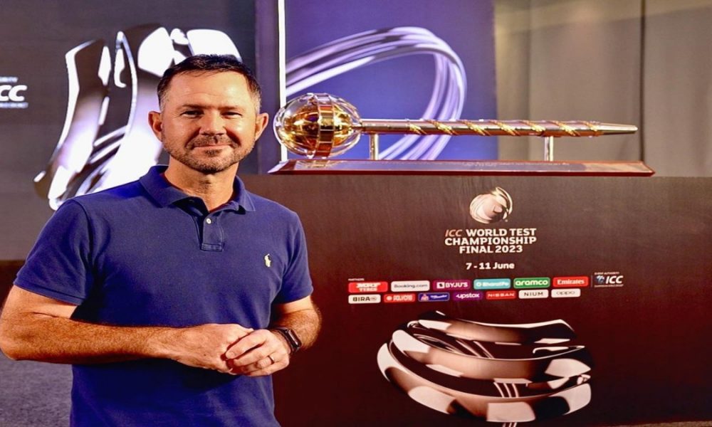 WTC Final 2023: Ricky Ponting unveils Test Mace in Delhi, gives ‘slight’ edge to Australia