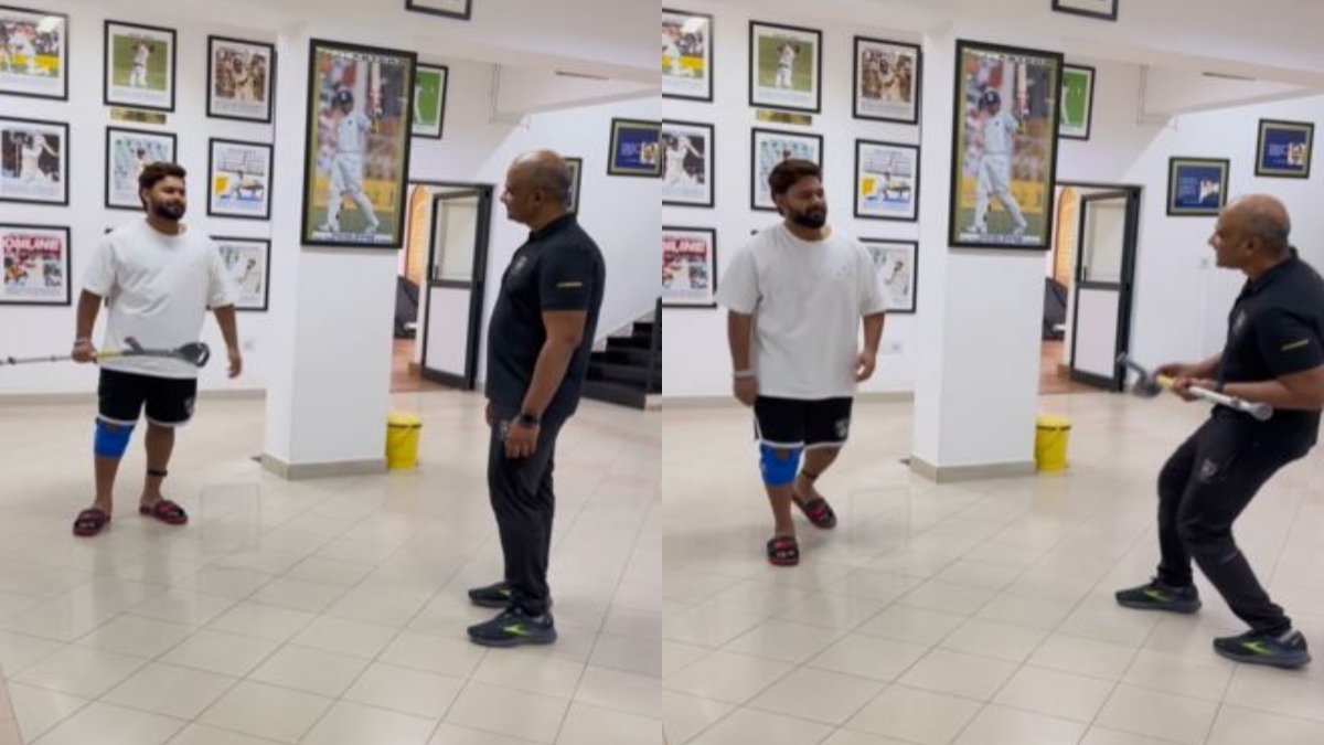 Rishabh Pant shares health update, walks without crutches (WATCH)