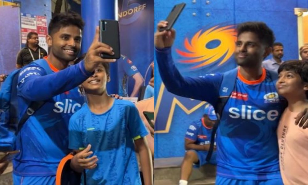 Suryakumar Yadav wins hearts, asks security to allow kids to click selfies with him (WATCH)