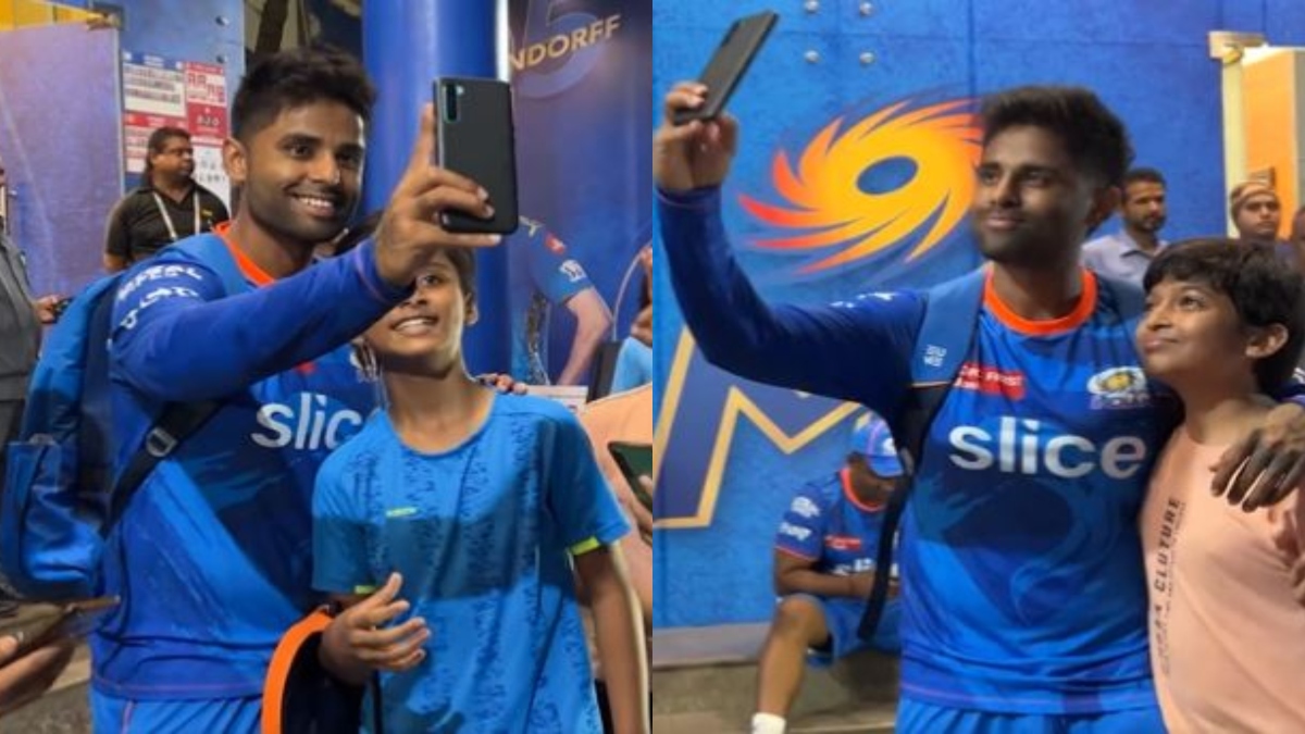 Suryakumar Yadav wins hearts, asks security to allow kids to click selfies with him (WATCH)
