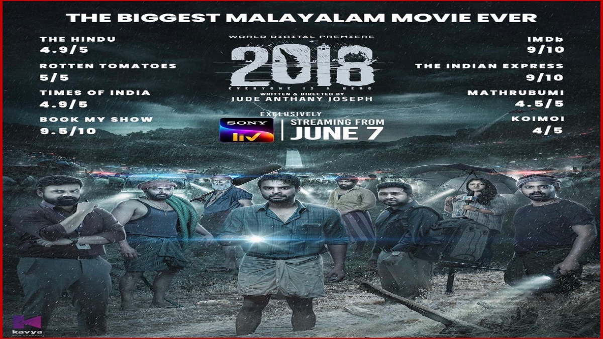 ‘2018’ on OTT: Highest-grossing Malayalam movie set to premier on June 7